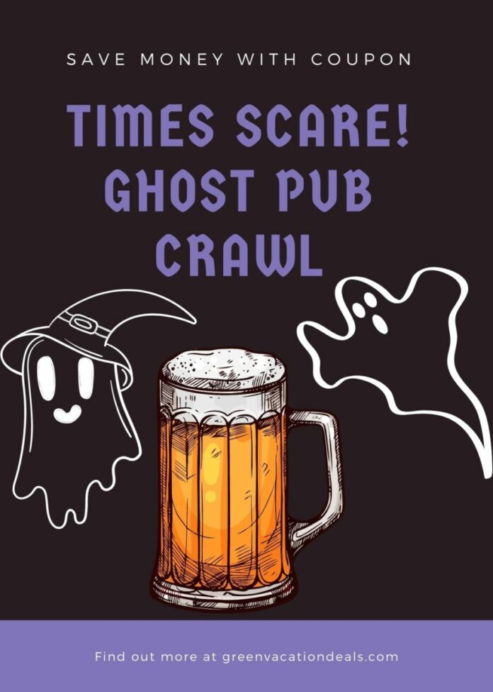 Coupon For Times Scare! Ghost Pub Crawl In New York City | Green ...