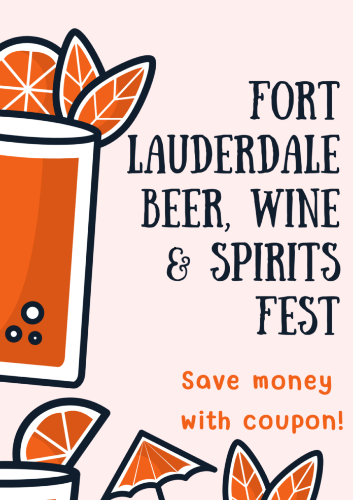 Coupon For Fort Lauderdale Beer, Wine & Spirits Fest | Green Vacation Deals