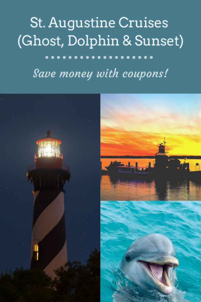 Coupons For Ghost Cruise, Sunset Cruise & Dolphin Cruise In St ...