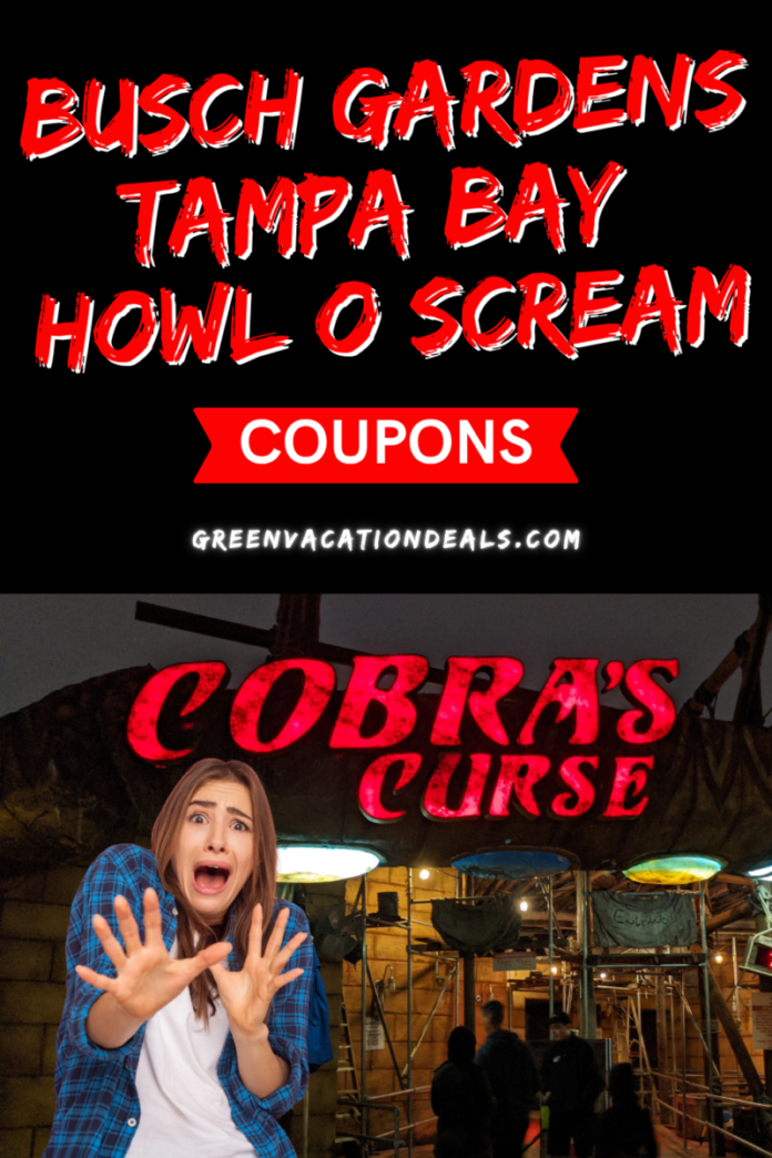 Busch Gardens Tampa Bay Howl-O-Scream Coupons
