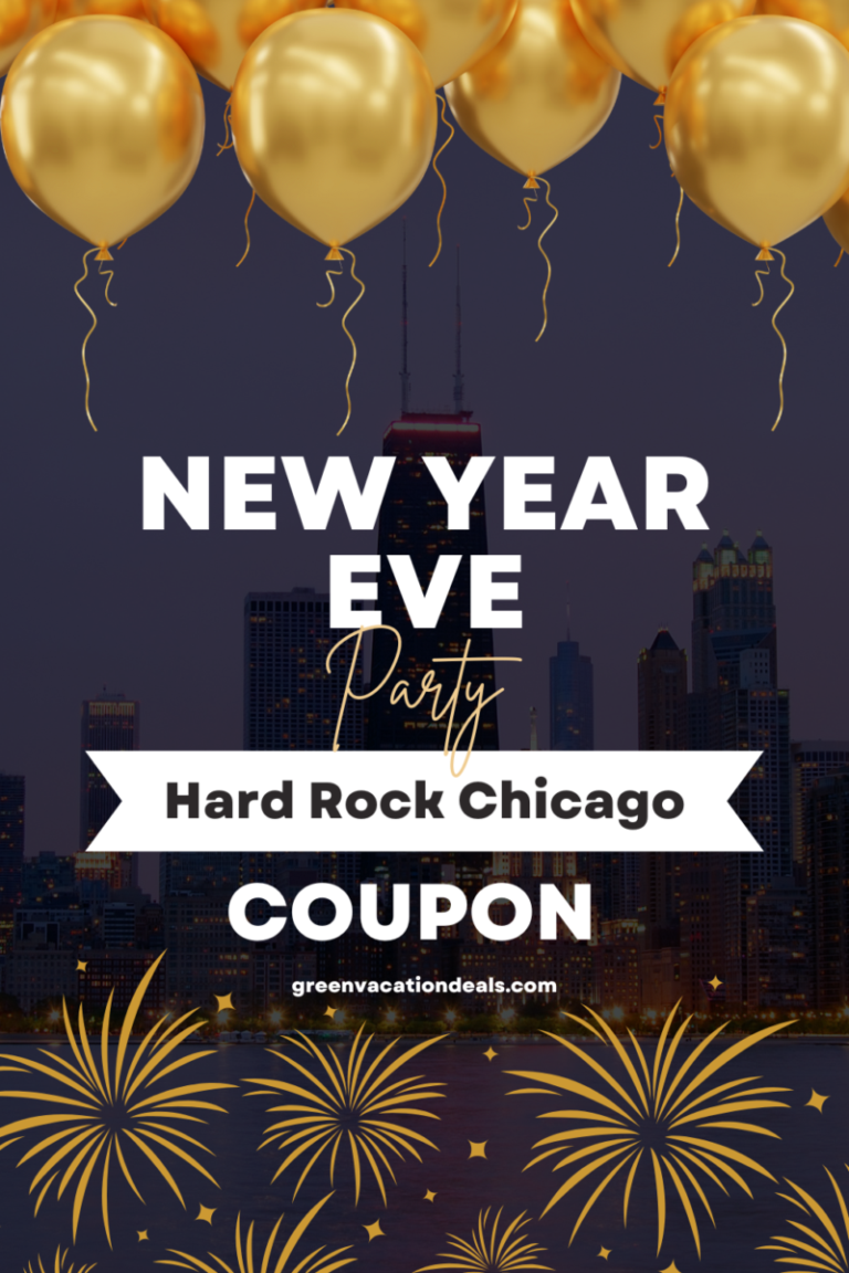 Coupon For New Year’s Eve Party At Hard Rock Cafe In Chicago | Green ...