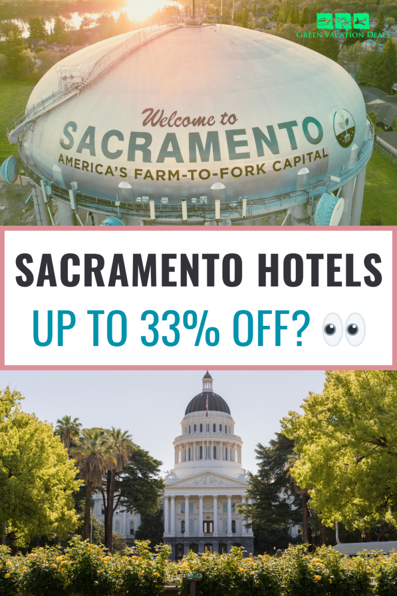Sacramento hotels up to 33% off