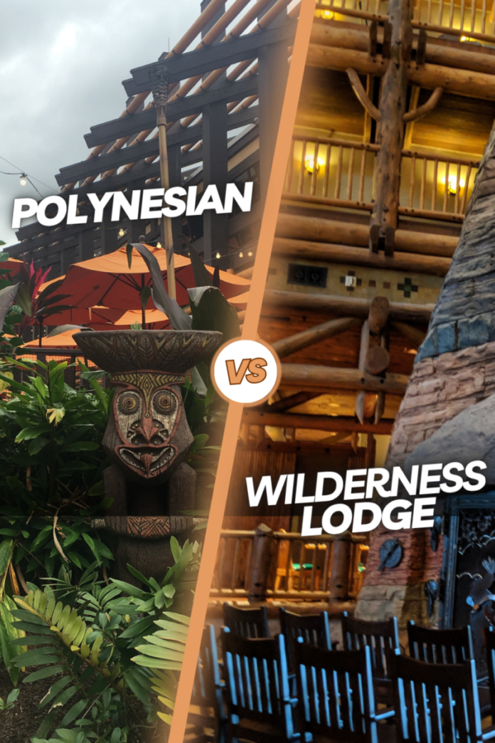 Polynesian vs. Wilderness Lodge: Find out which hotel is the best choice for you for your Walt Disney World vacation