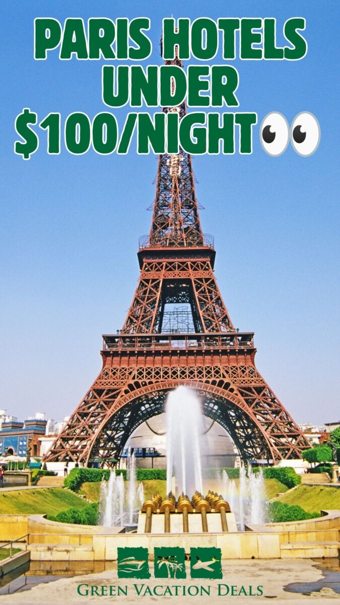 Paris hotels under $100 a night