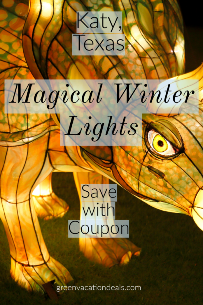 Coupon, promo code for Magical Winter Lights in Katy, Texas