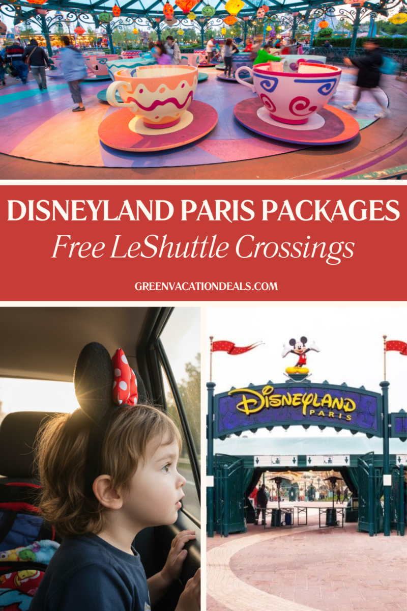 Disneyland Paris Packages: Free LeShuttle Crossings