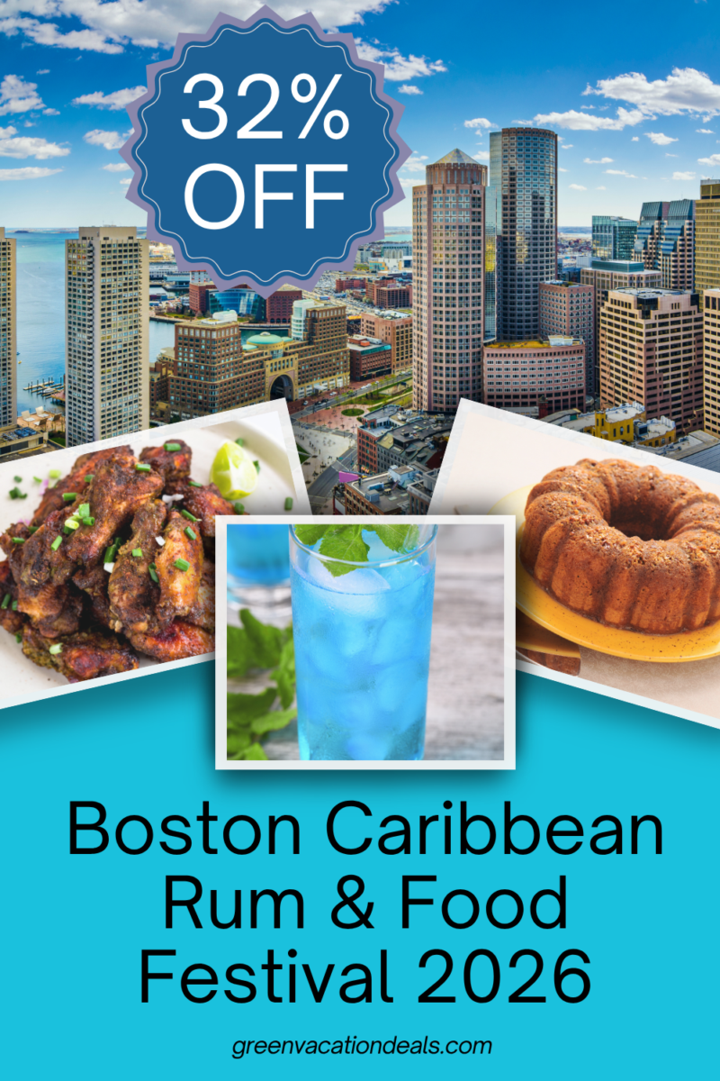 Boston Caribbean Rum & Food Festival 2026 Coupon for 32% off
