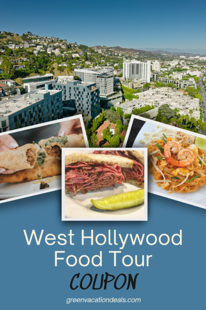 West Hollywood Food Tour Coupon