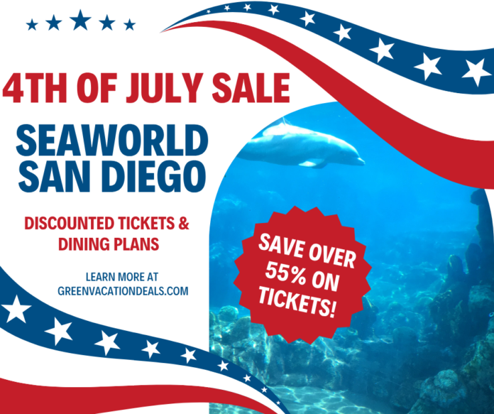 SeaWorld San Diego 4th of July Sale 2025
