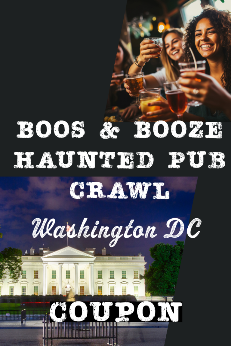 Coupon For Boos & Booze Haunted Pub Crawl In Washington, D.C. | Green ...