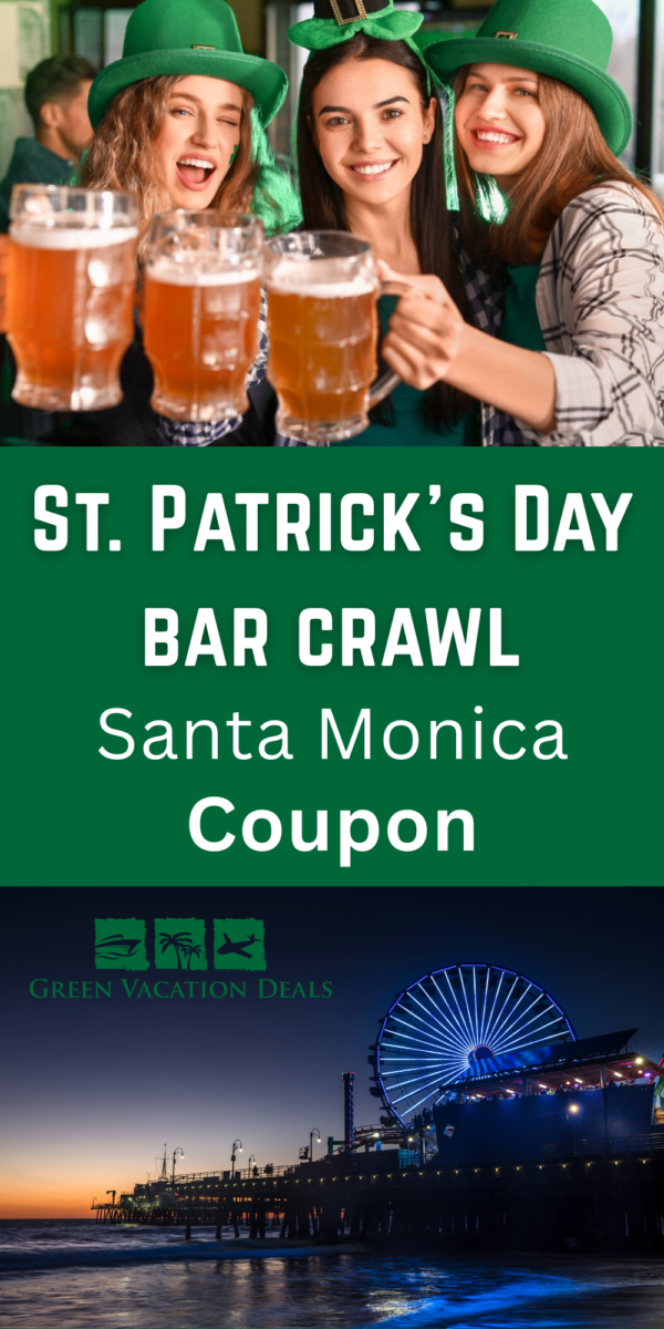 St. Patrick's Day Bar Crawl Santa Monica Coupon