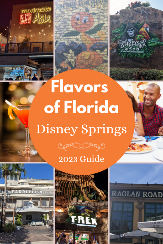 Flavors of Florida Disney Springs 2023 Guide Green Vacation Deals