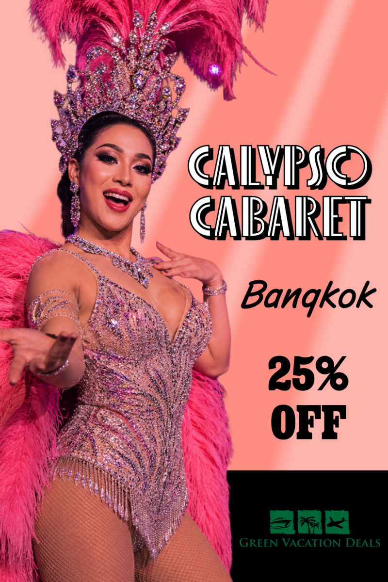 Discount for 25% off Calypso Cabaret in Bangkok. Thailand