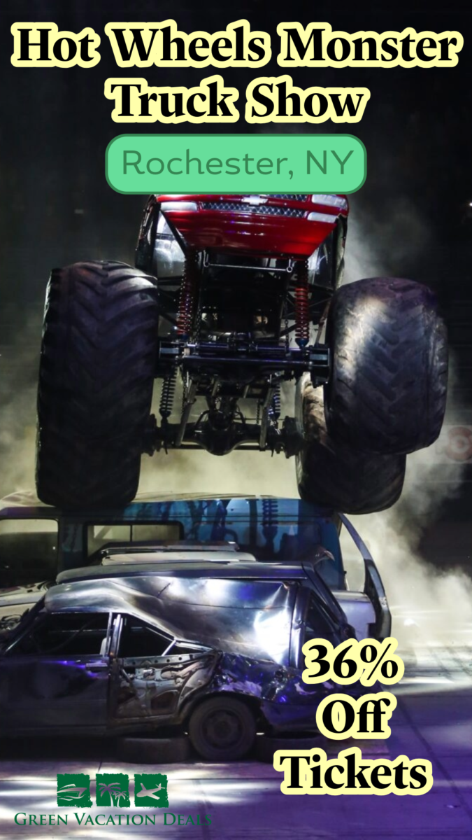 Hot Wheels Monster Truck Show Rochester NY: 36% off tickets