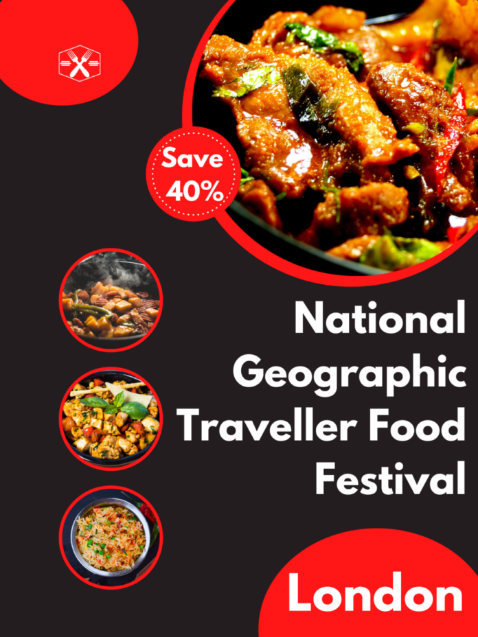 national geographic traveller food festival discount code