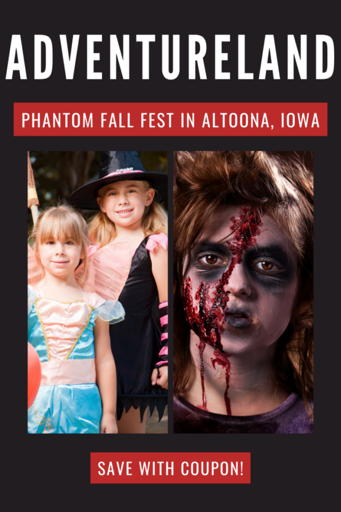 Phantom Fall Fest Adventureland Iowa Discount Code Green Vacation Deals