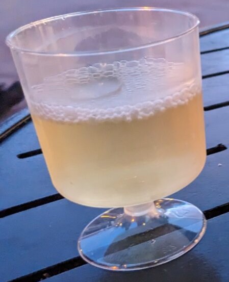A picture of the Selbach-Oster Riesling QbA from the Epcot Food & Wine Festival's Germany booth at Disney World