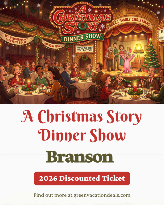 A Christmas Story Dinner Show Branson 2026 Discount Ticket