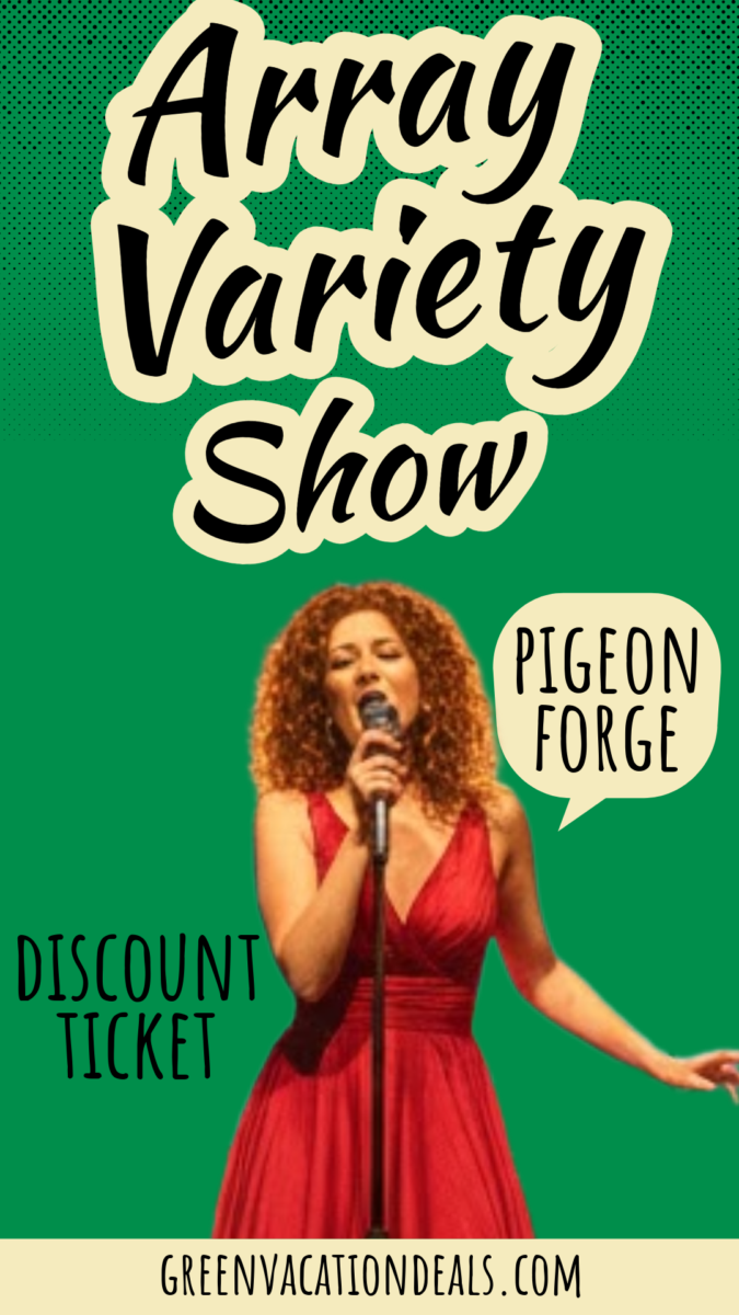 Discounted ticket to the Array Variety Show in Pigeon Forge, Tennessee
