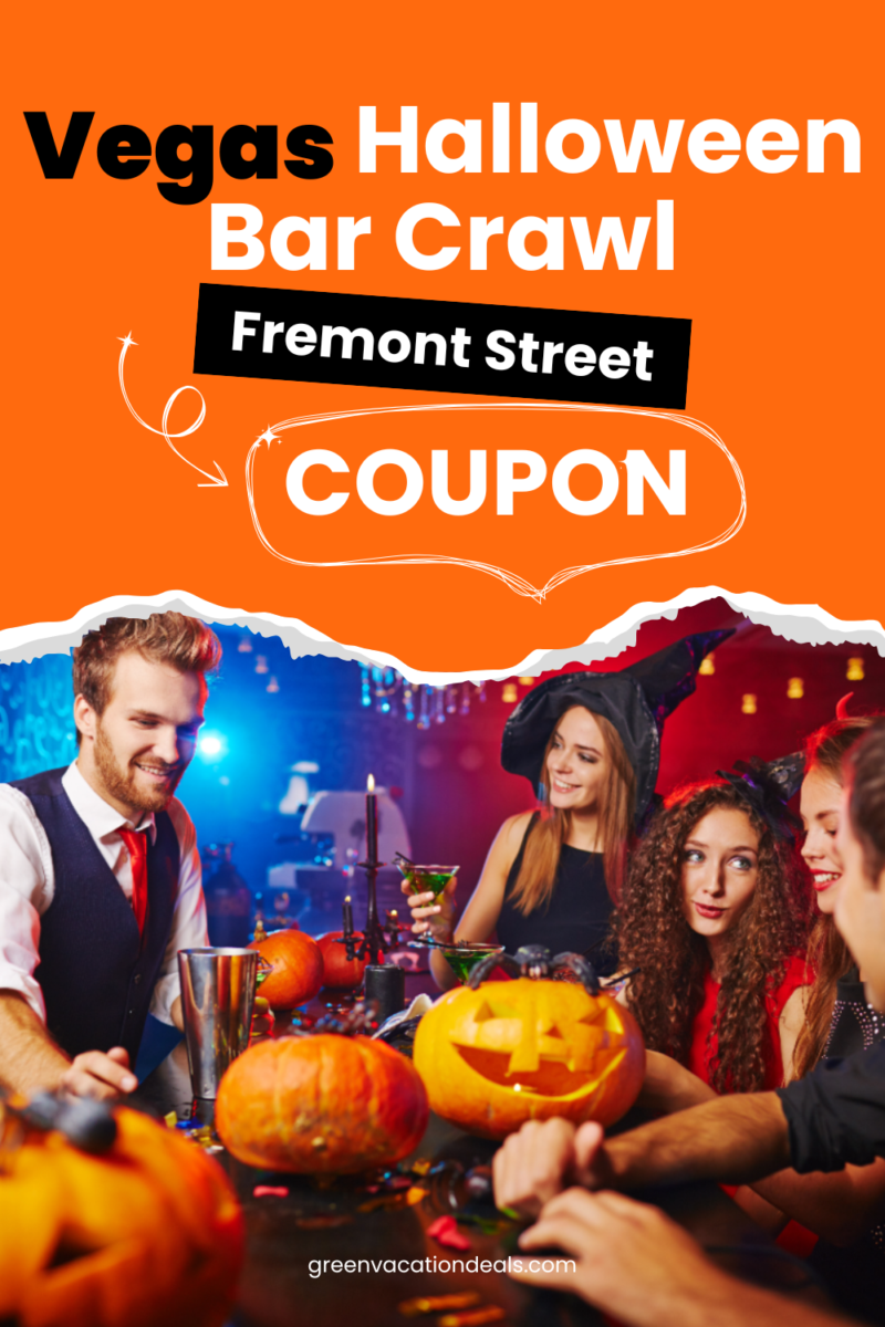 Las Vegas Halloween Bar Crawl on Fremont Street Coupon