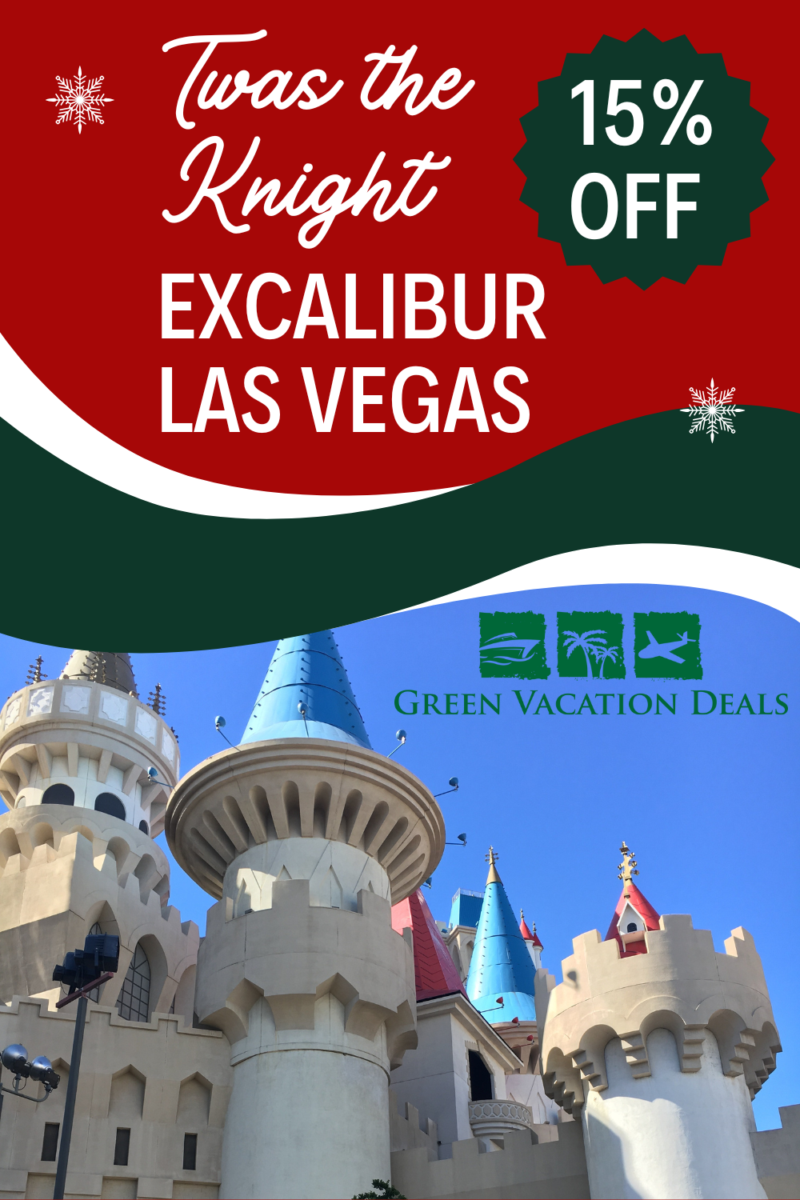 Twas The Knight Excalibur Las Vegas: 15% off coupon