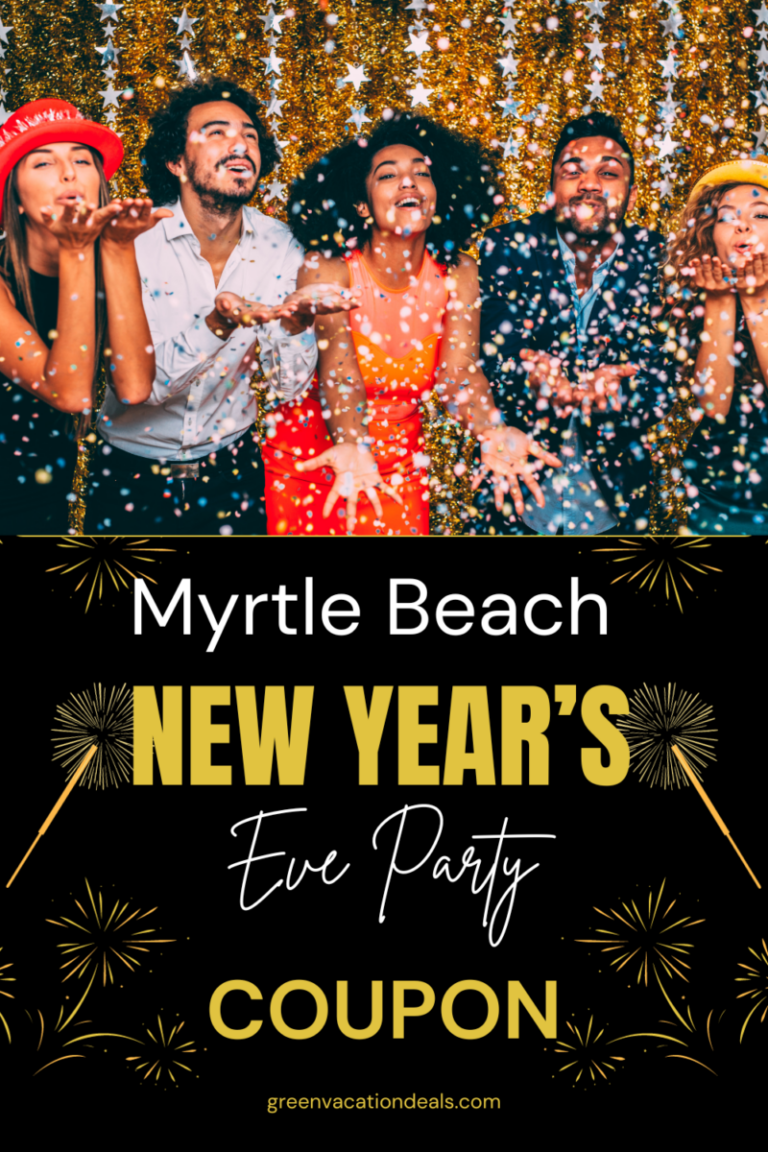Coupon For Tin Roof Myrtle Beach New Year’s Eve Party Party Green