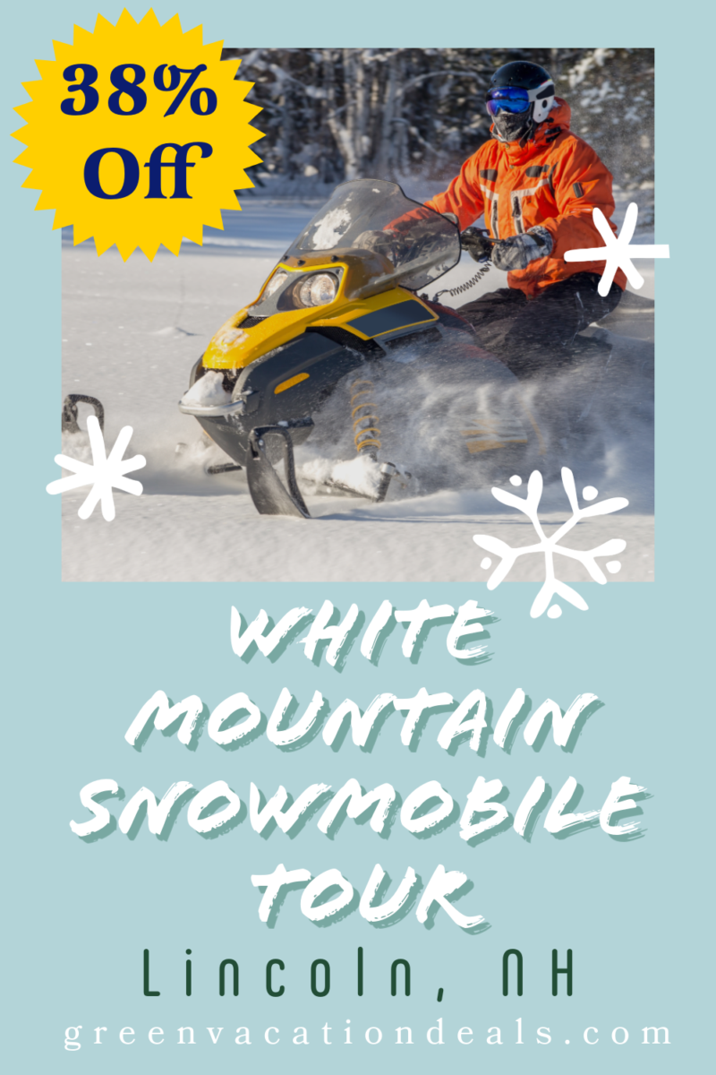 White Mountain Snowmobile Tour Lincoln New Hampshire Discount Ticket