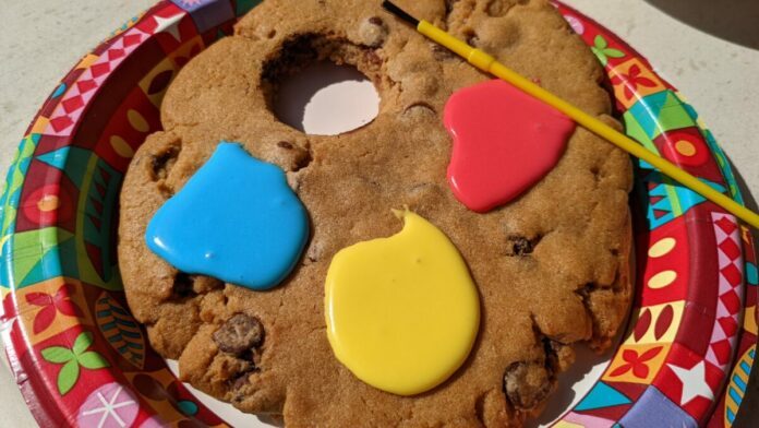 Epcot Festival of the Arts 2026 Food & Drinks Guide – Includes All Menus EPCOT Festival of the Arts Artist Palette Jumbo Chocolate Chip Cookie