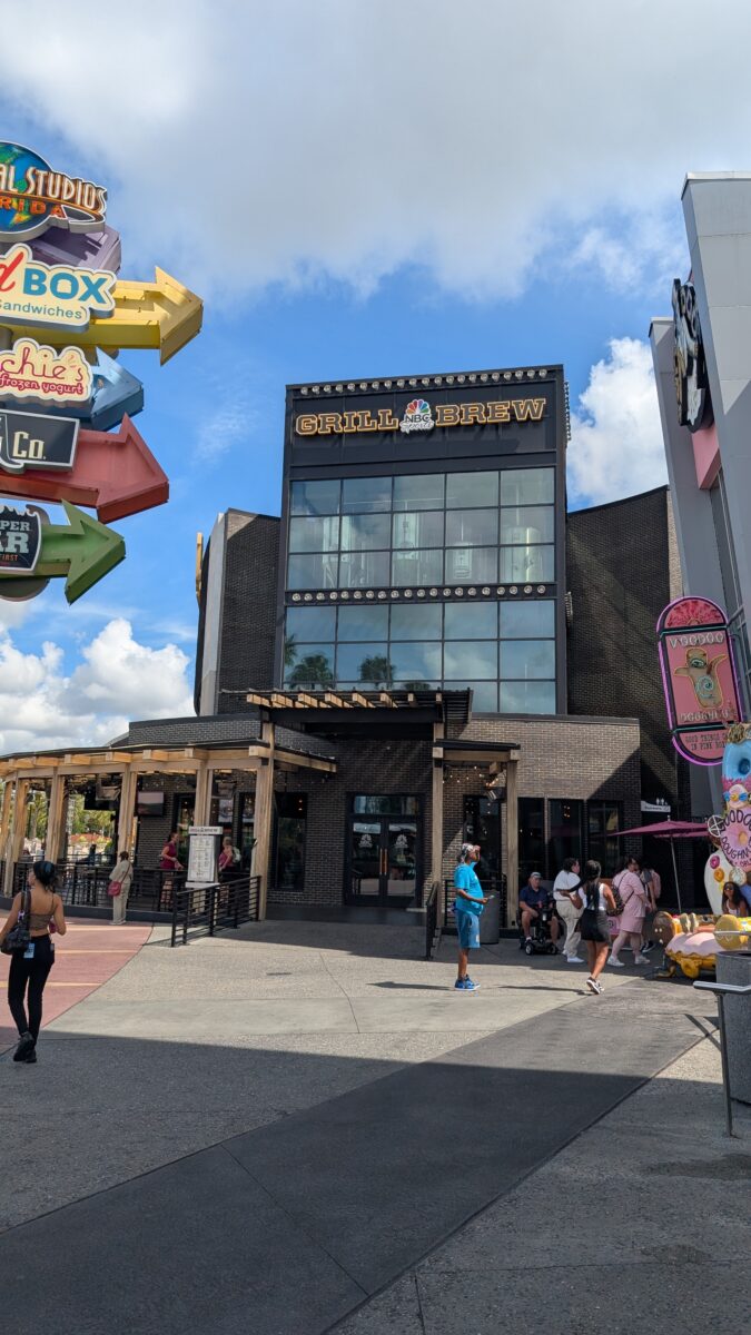 Nbc Grill Brew Universal Orlando NBC Sports Grill and Brew Review