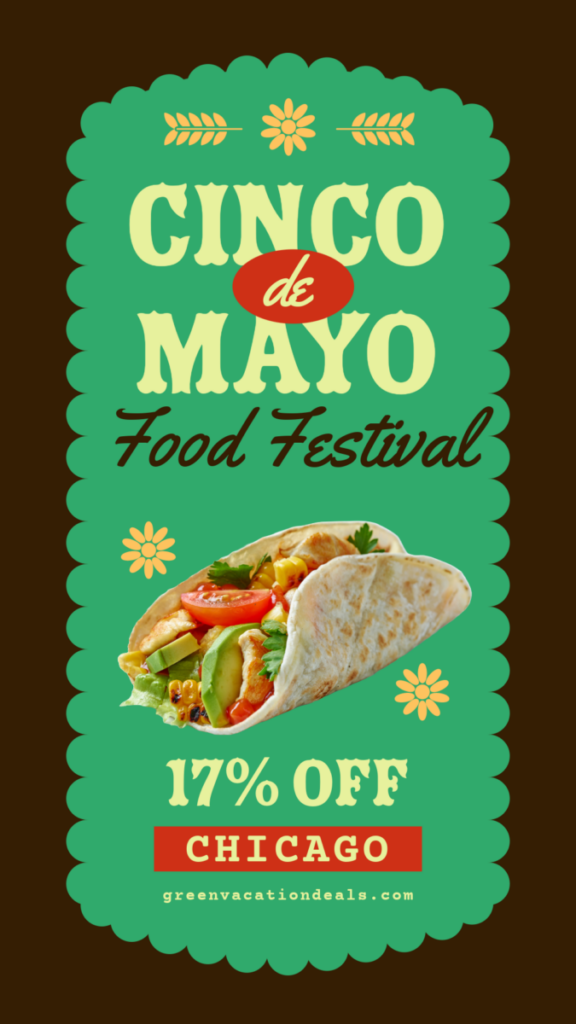 Coupon For Cinco De Mayo Food Festival 2024 In Bridgeview, Illinois