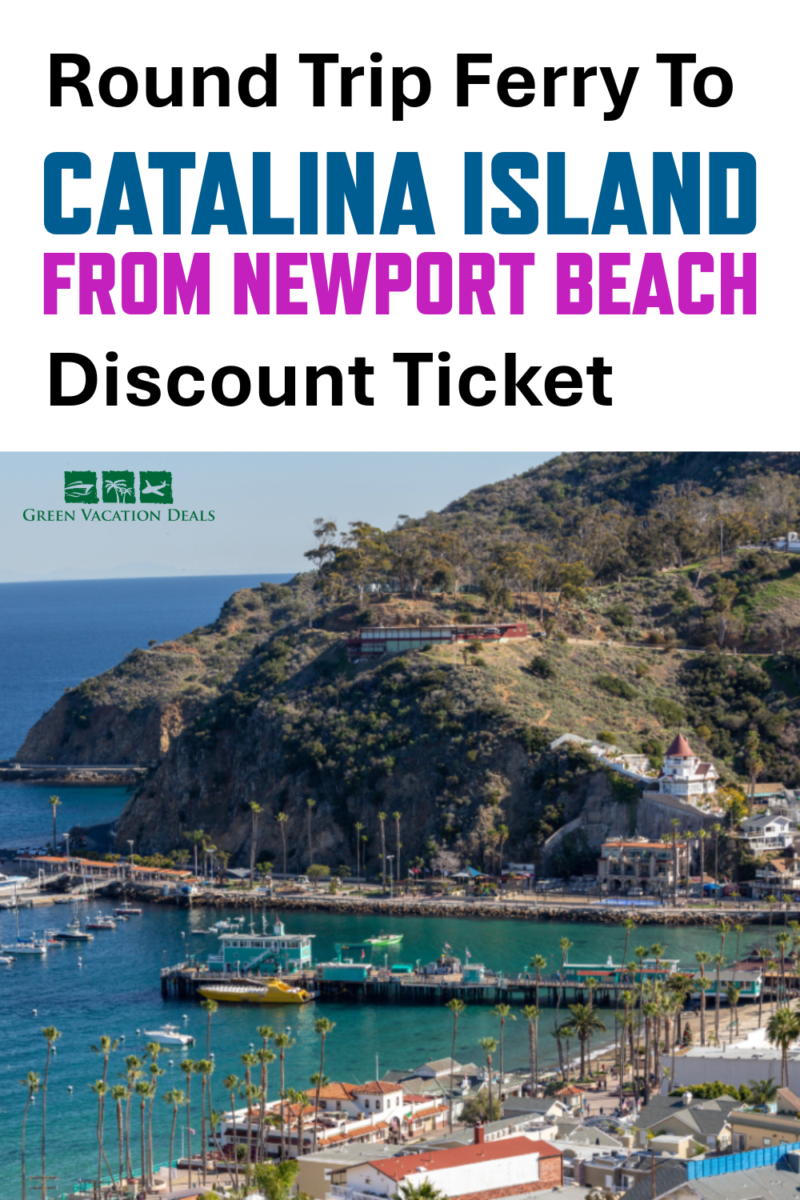Roundtrip Ferry to Catalina Island from Newport Beach Discount Ticket