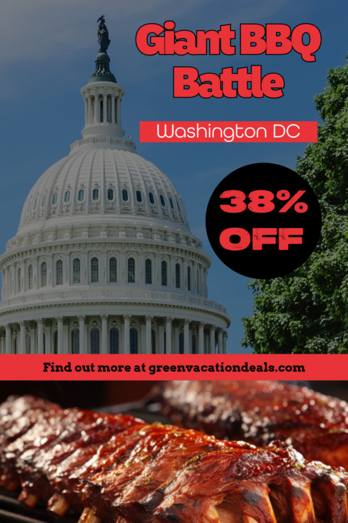 Coupon For 34th Annual Giant BBQ Battle 2026 In Washington, D.C. Giant BBQ Battle Washington DC: 38% Off Ticket