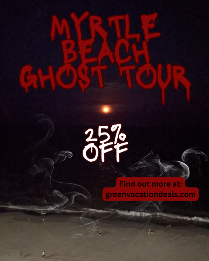 Myrtle Beach Ghost Tour Coupon Myrtle Beach Ghost Tour: 25% off coupon