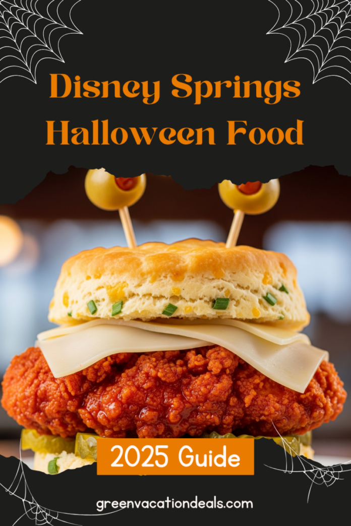 Disney Springs Halloween Food 2025 Guide