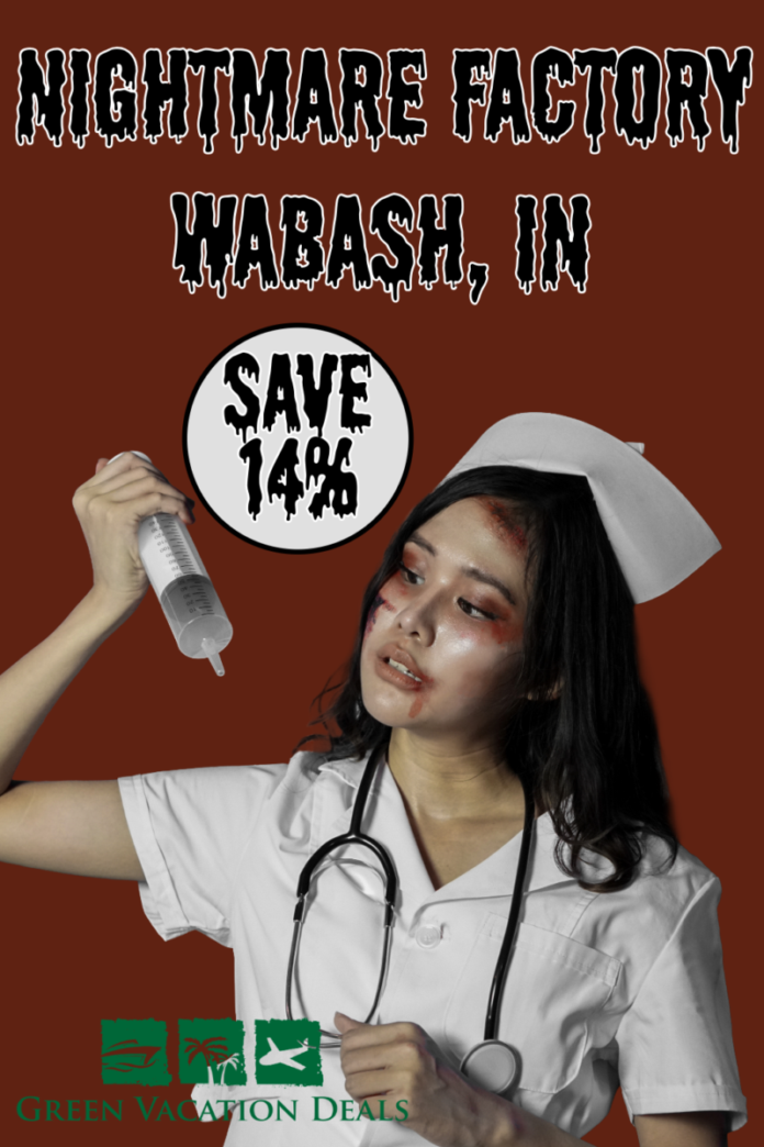 Save 14% on Nightmare Factory in Wabash, Indiana