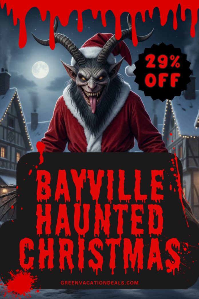 Coupon for 29% off Bayville Haunted Christmas in Long Island