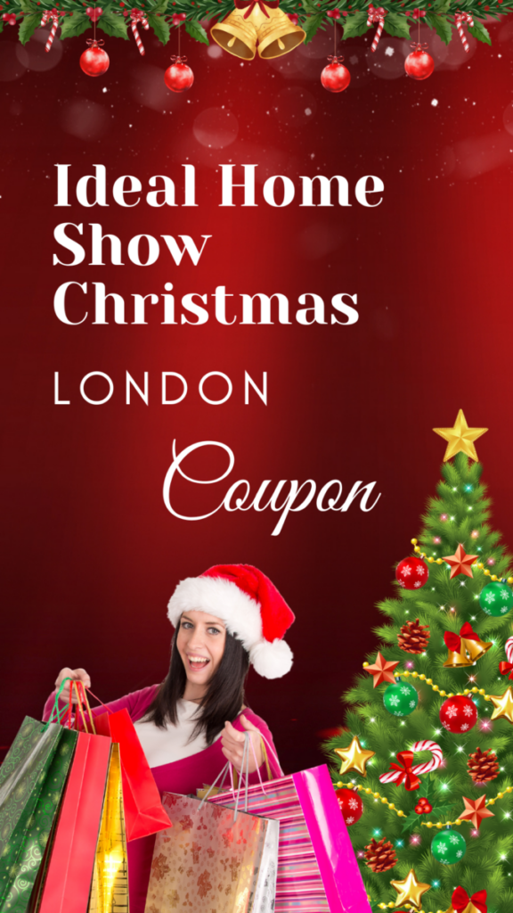 Free ideal home show christmas tickets 2025