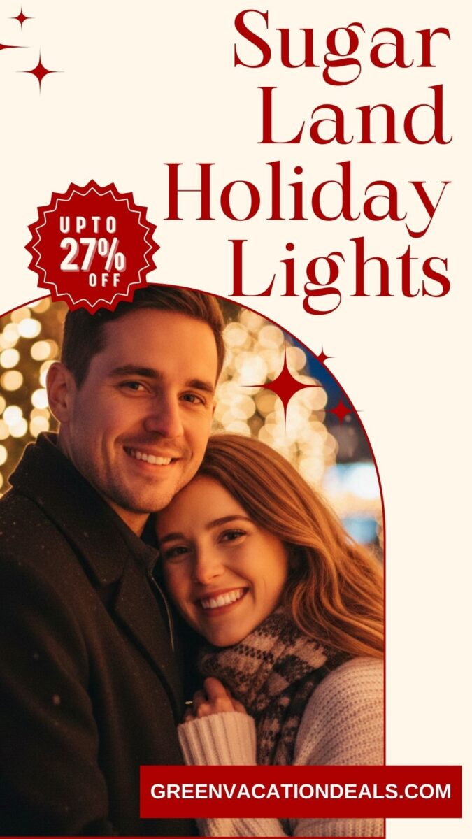 Promo code for up to 27% off Sugar Land Holiday Lights