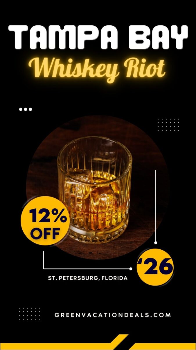 12% off the Tampa Bay Whiskey Riot in St. Petersburg, Florida