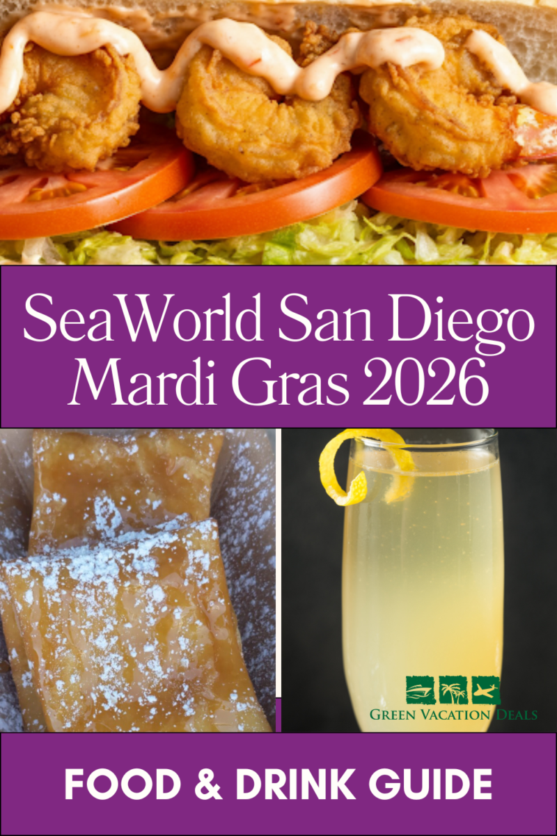SeaWorld San Diego Mardi Gras 2026 Menu Guide