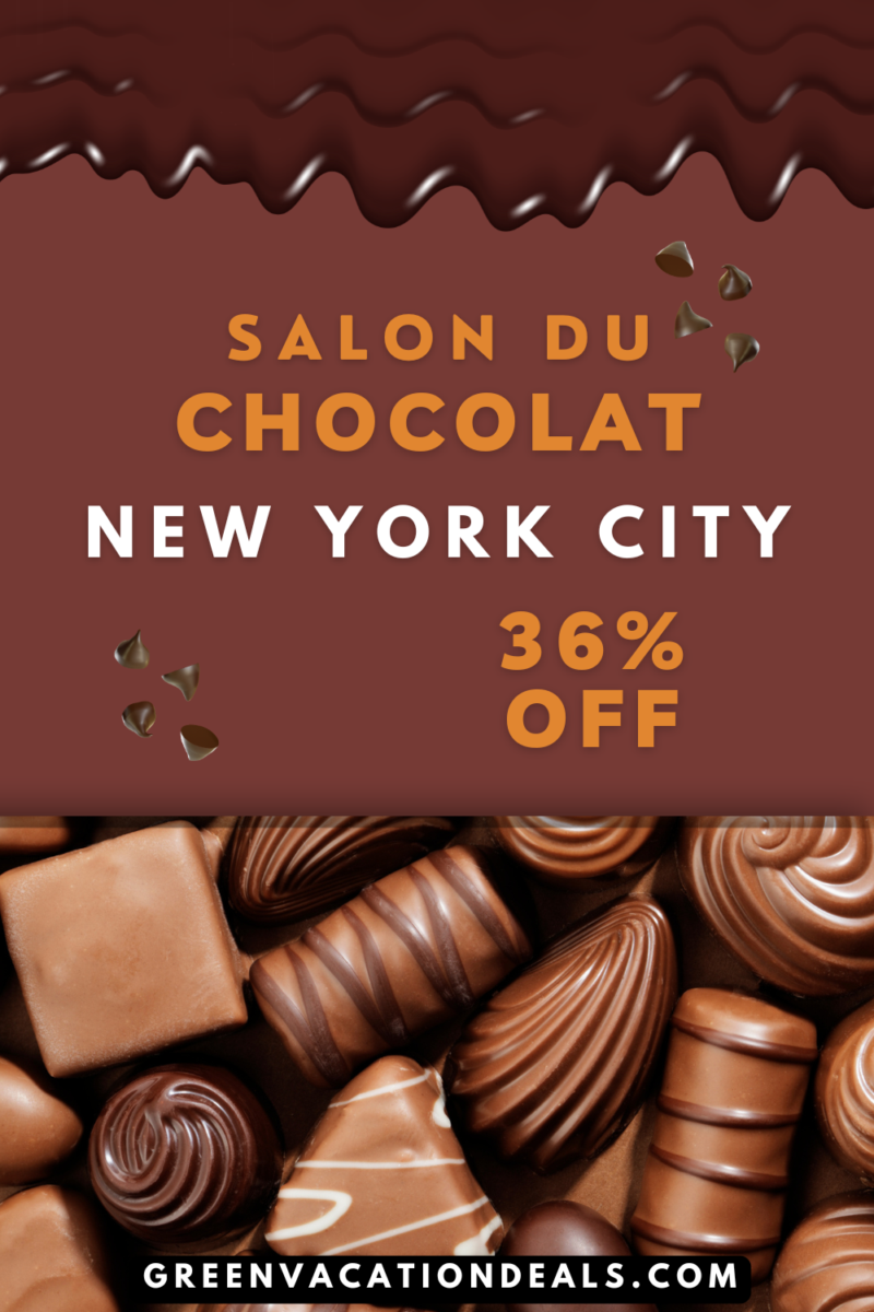 Salon du Chocolate New York City: Discount for 36% off