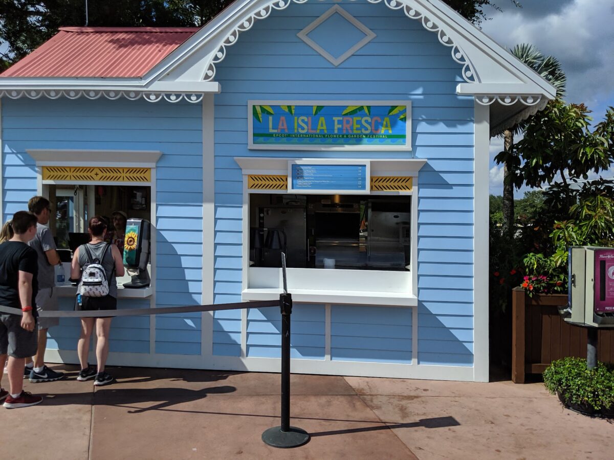 A picture of La Isla Fresca at the Epcot International Flower and Garden Festival the Walt Disney World Resort in Orlando, Florida