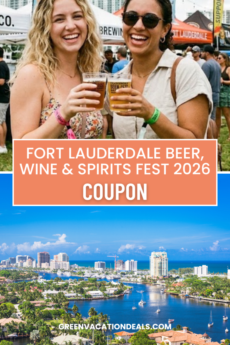 Save money with a coupon for Fort Lauderdale Beer Wine & Spirits Fest