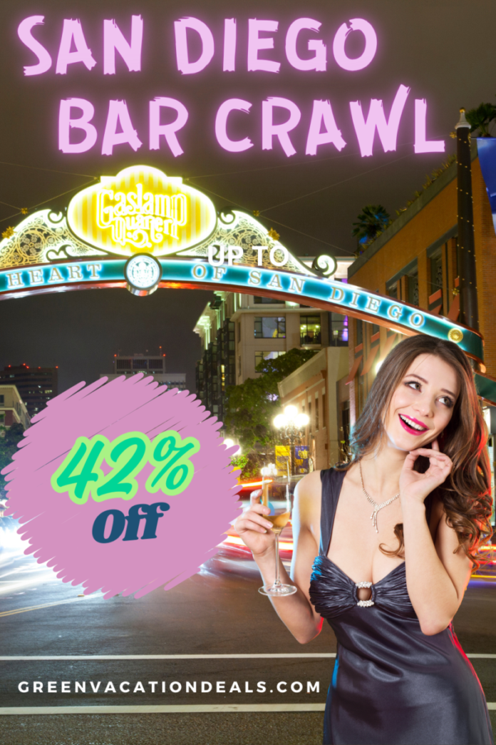 Save money with a coupon or promo code for the San Diego Weekend Bar Crawl.
