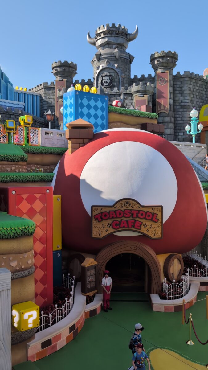 Toadstool Cafe is one of the restaurants at Super Nintendo World at Epic Universe at Universal Orlando