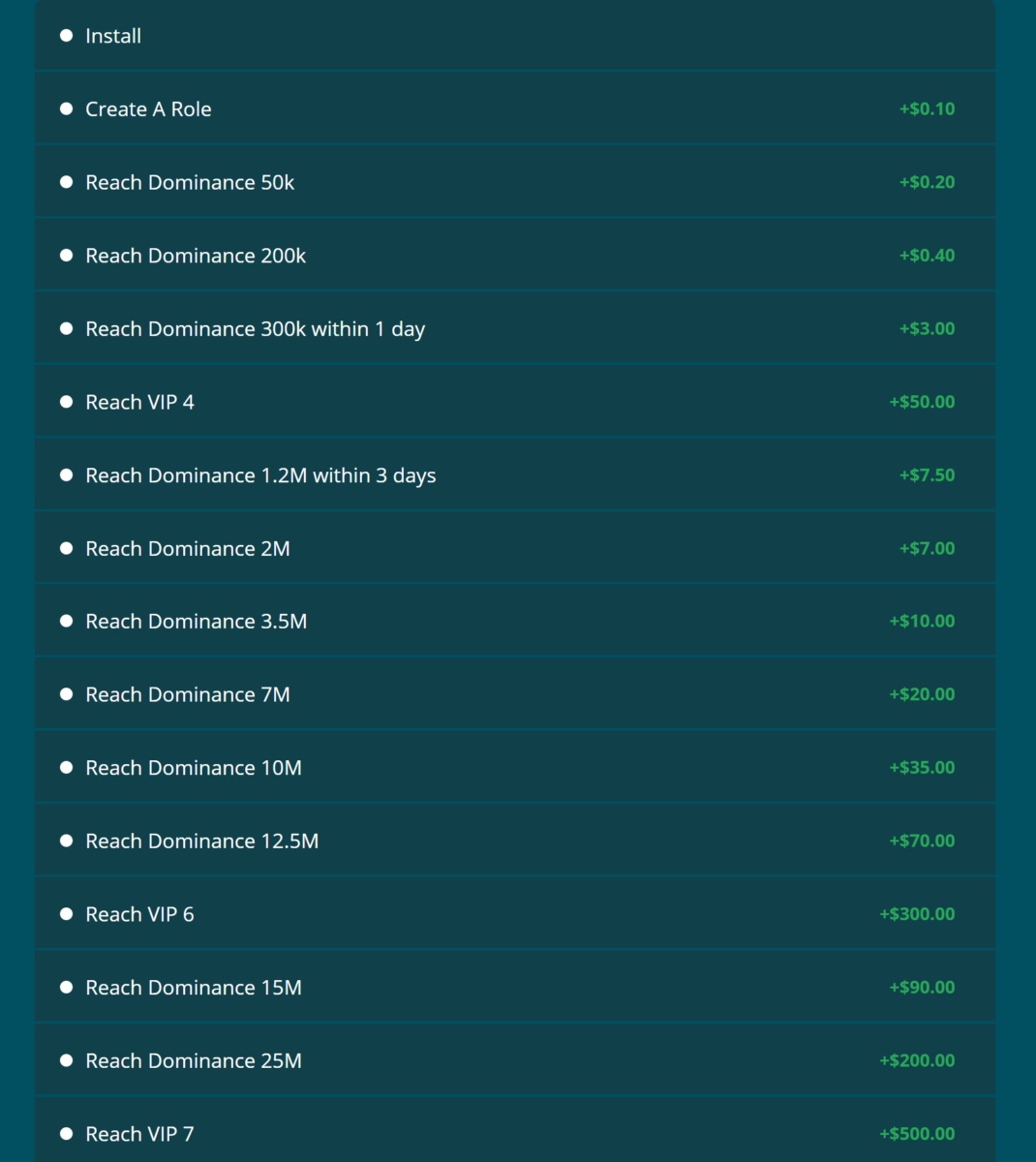 Screenshot of a Swagbucks Mobile Game offer showing how much money you can earn in a game