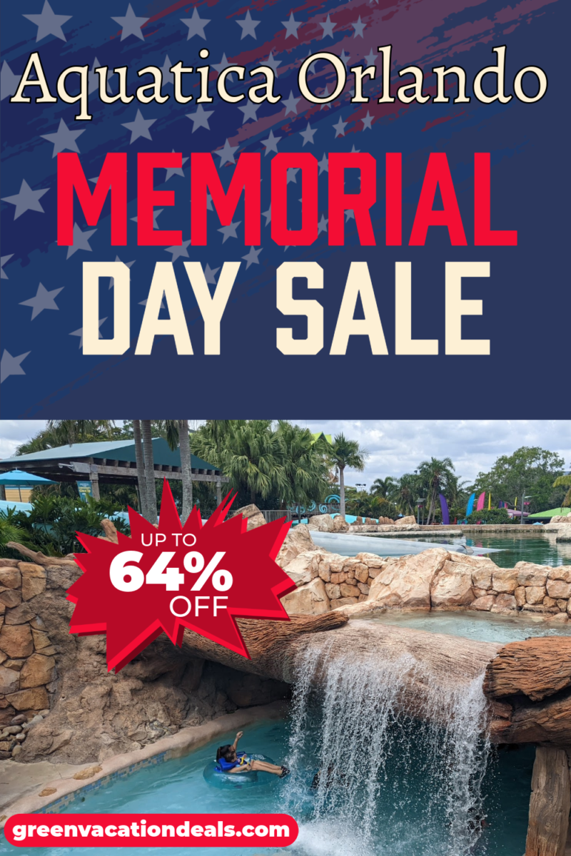 Aquatica Orlando Memorial Day Sale 2026: Save up to 64% on your ticket