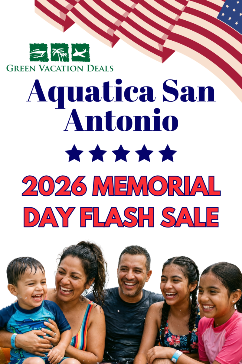 Aquatica San Antonio 2026 Memorial Day Flash Sale