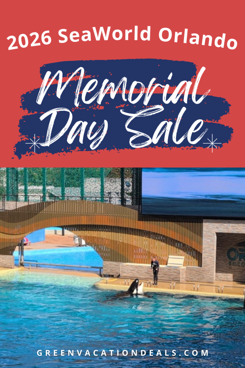 2026 SeaWorld Orlando Memorial Day Sale