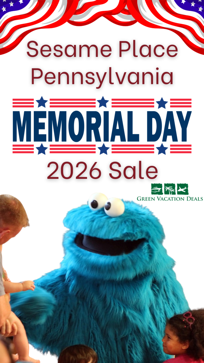 Sesame Place Pennsylvania Memorial Day 2026 Sale